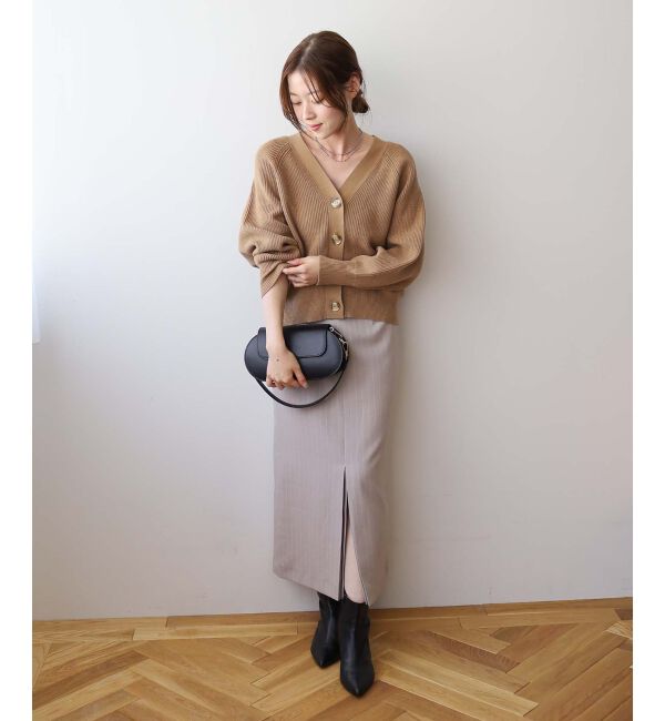 le.coeur blanc「ダブルスリットタイトスカート」|タイト|