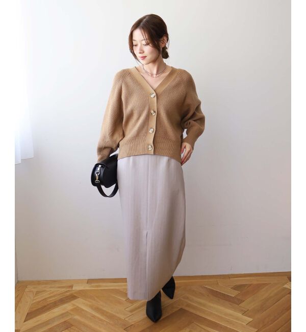 le.coeur blanc「ダブルスリットタイトスカート」|タイト|