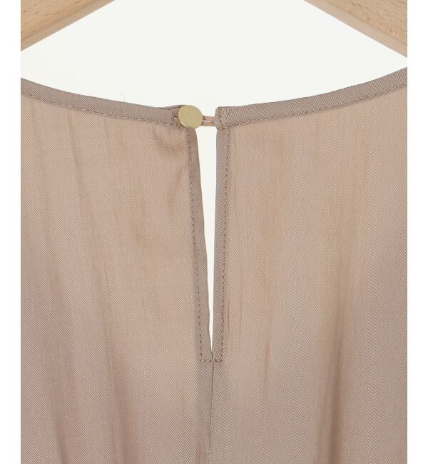 le.coeur blanc「シャーリングVネックワンピース」|ワンピース|