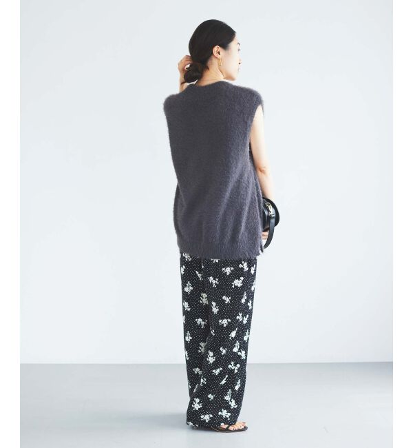 le.coeur blanc「ドット&times;フラワーサテンパンツ」|その他|