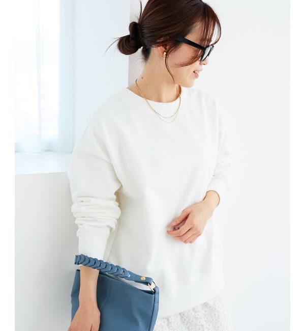 le.coeur blanc「《手洗い可能》2WAYカラースウェット」|スウェット・ジャージ|