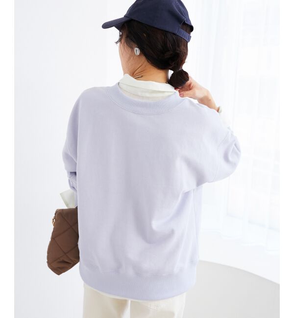 le.coeur blanc「《手洗い可能》2WAYカラースウェット」|スウェット・ジャージ|