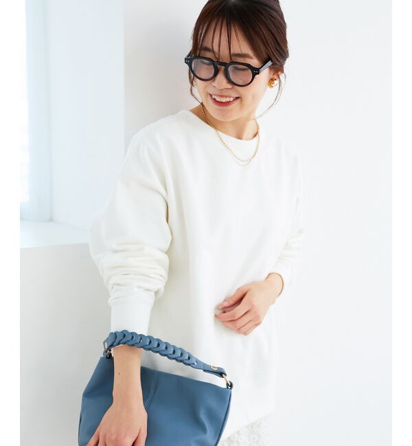 le.coeur blanc「《手洗い可能》2WAYカラースウェット」|スウェット・ジャージ|