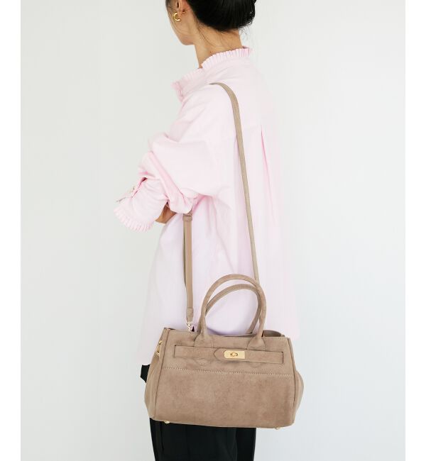  「スエードスクエアトート」|トートバッグ|