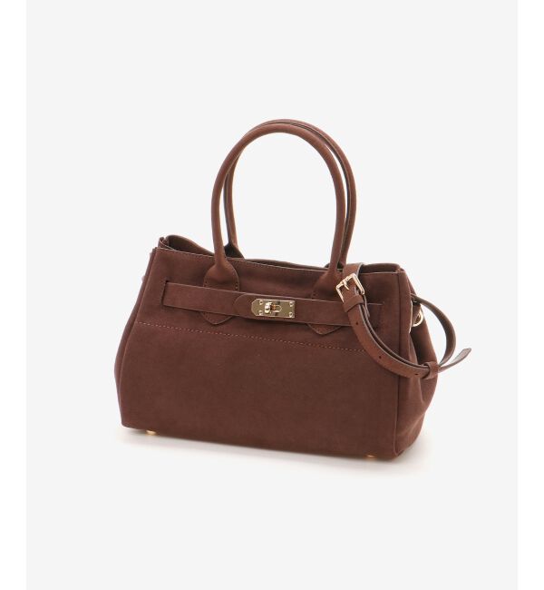  「スエードスクエアトート」|トートバッグ|