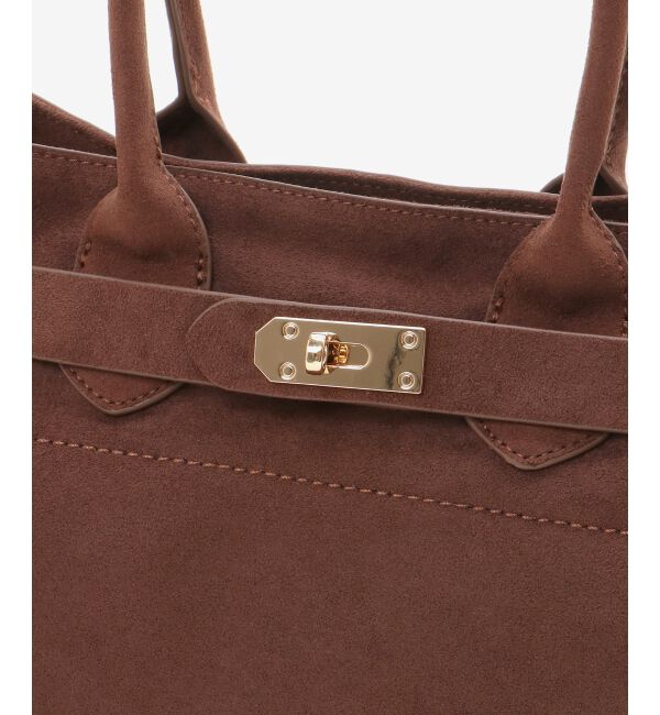  「スエードスクエアトート」|トートバッグ|