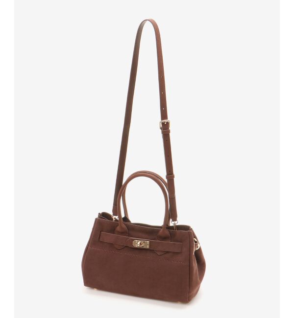  「スエードスクエアトート」|トートバッグ|