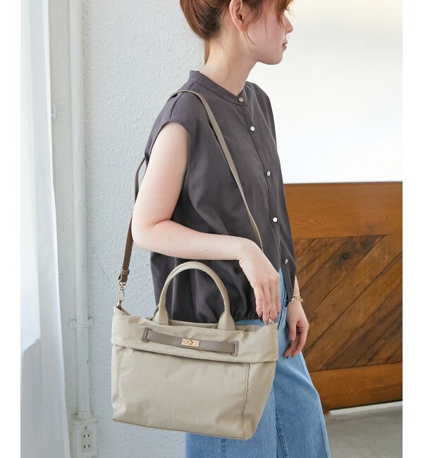  「ナイロンベルトデザイン2wayトート」|トートバッグ|
