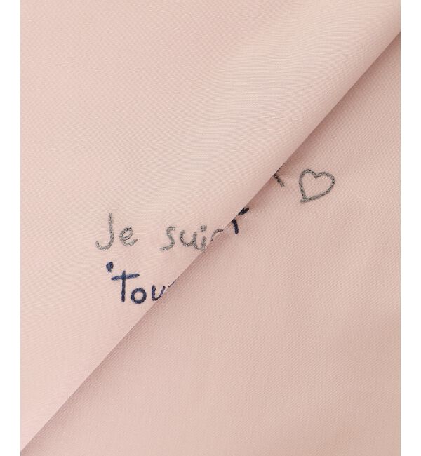  「《WEB限定アイテム》レタリング刺繍シャツ」|シャツ・ブラウス|