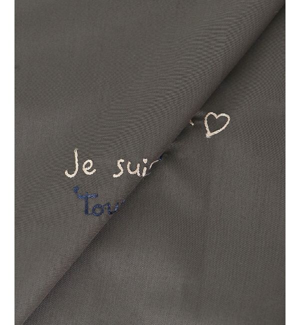  「《WEB限定アイテム》レタリング刺繍シャツ」|シャツ・ブラウス|