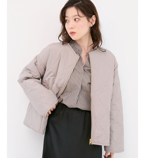  「リバーシブルタフタ&times;ファーキルトジャケット」|その他|