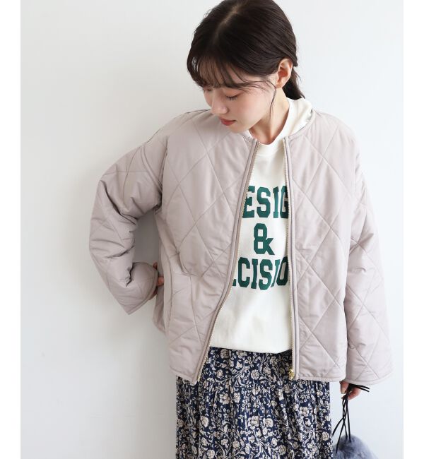  「リバーシブルタフタ&times;ファーキルトジャケット」|その他|