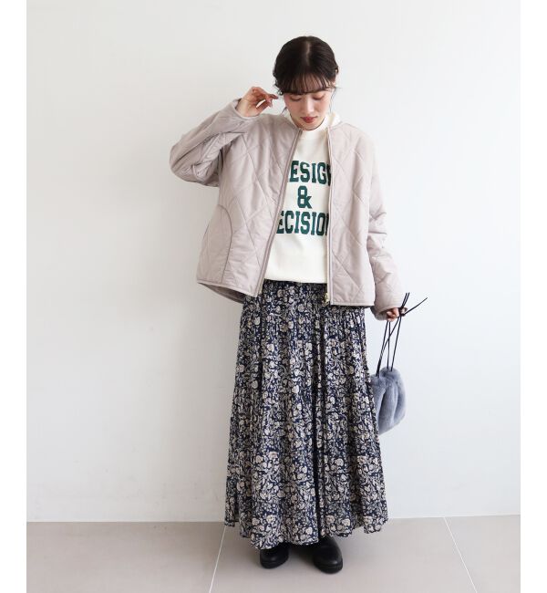  「リバーシブルタフタ&times;ファーキルトジャケット」|その他|