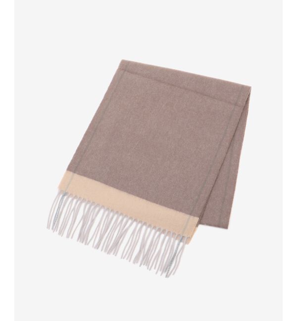  「《WEB限定アイテム》バイカラーラインストール」|ストール|