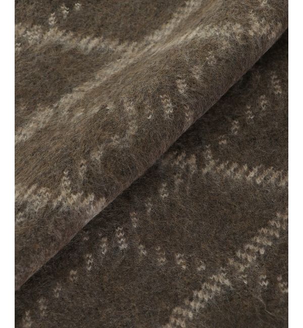  「《WEB限定アイテム》起毛チェックニットプルオーバー」|ニット・セーター|