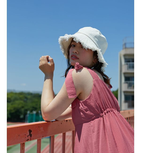 MAJESTICLEGON「2way肩リボンティアードワンピース」|ワンピース|