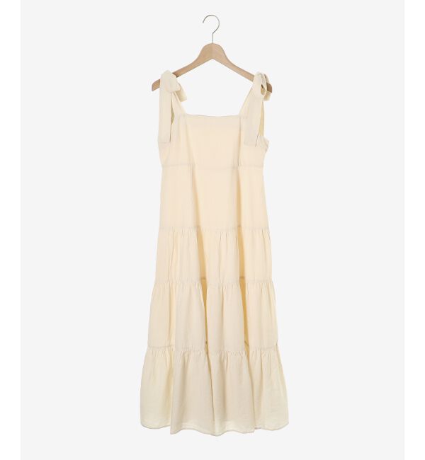 MAJESTICLEGON「2way肩リボンティアードワンピース」|ワンピース|