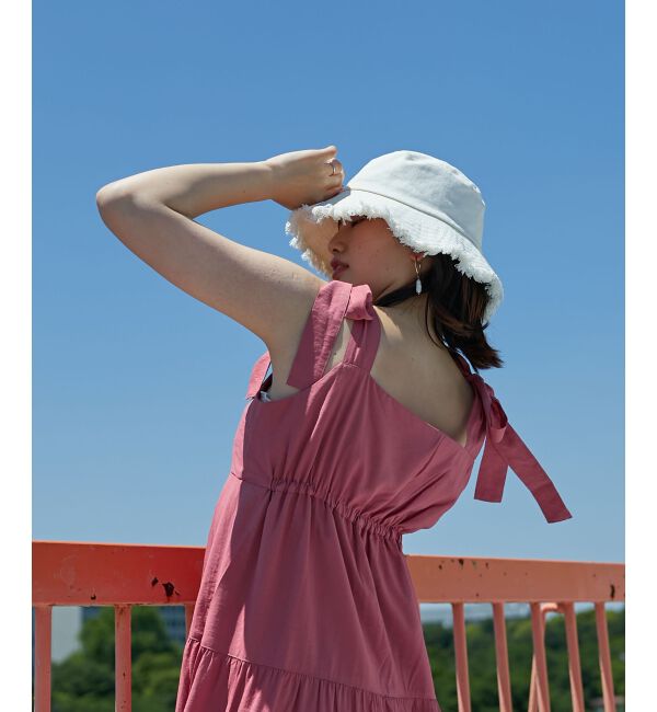 MAJESTICLEGON「2way肩リボンティアードワンピース」|ワンピース|