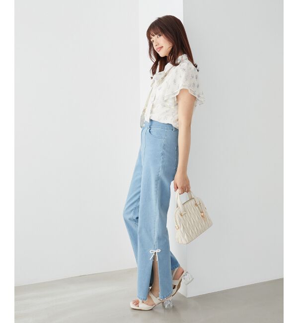  「2wayフリルスリーブブラウス」|シャツ・ブラウス|