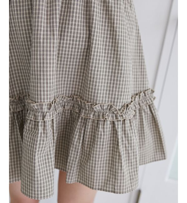 MAJESTICLEGON「フロントリボンミニワンピース」|ワンピース|