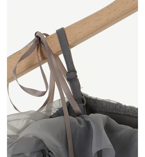  「袖異素材ミニワンピース」|ワンピース|