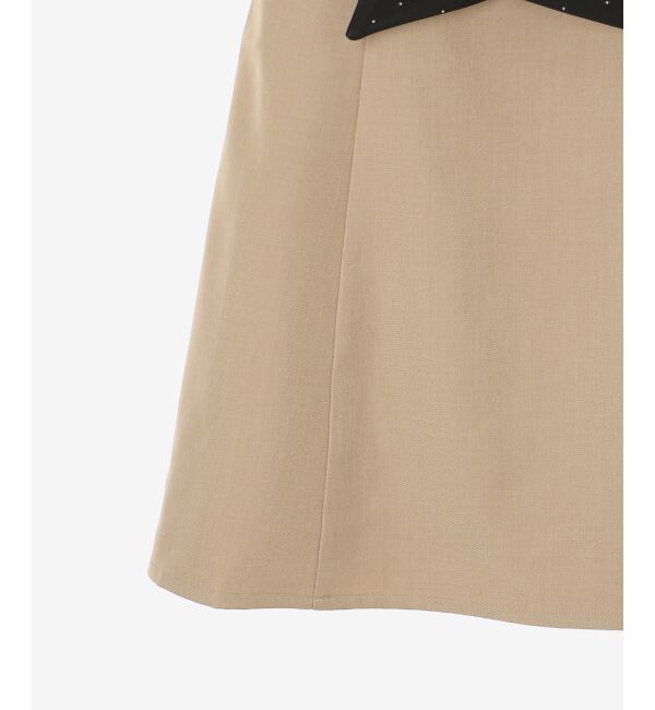  「キラキラビッグリボンミニワンピ」|ワンピース|