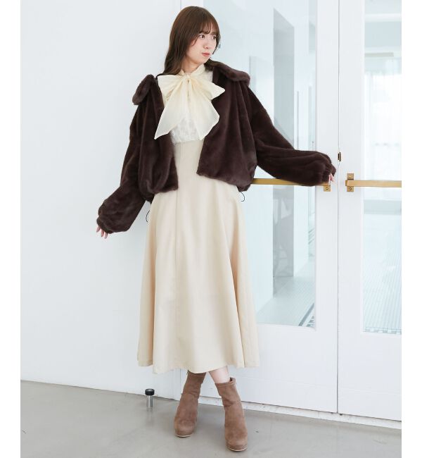  「2wayアメスリウエストキュッとワンピ」|ワンピース|