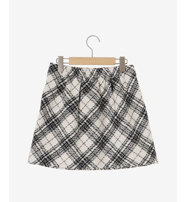  「アソートチェックミニスカパン」|スカート|