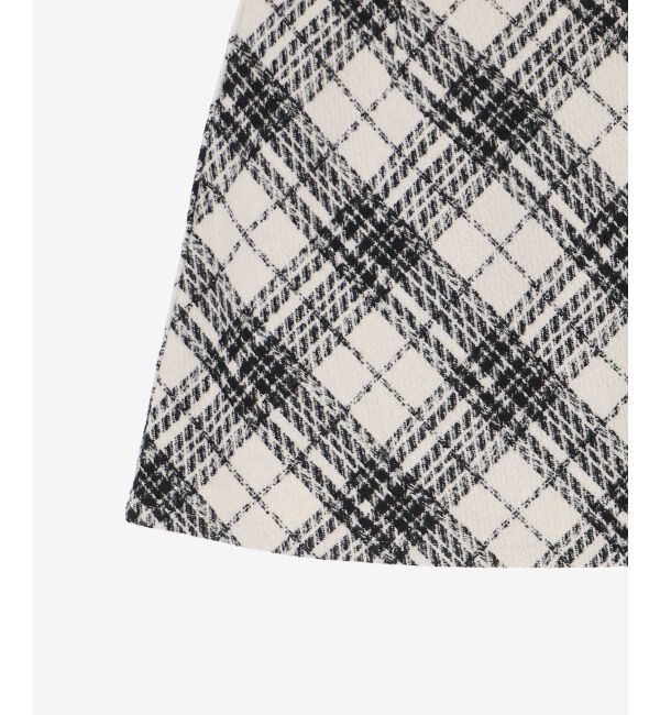  「アソートチェックミニスカパン」|スカート|