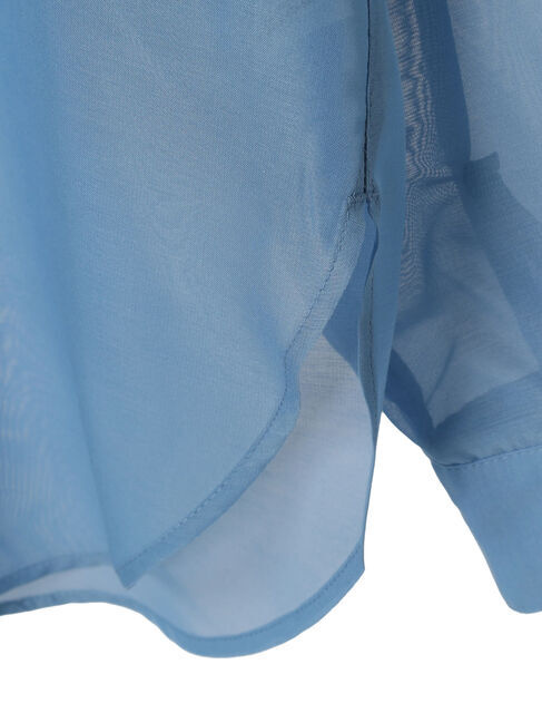 earth music&ecology「バックレースアップシャツ」|シャツ・ブラウス|