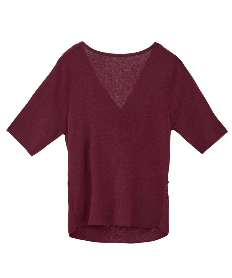 earth music&ecology「ドレープニットプルオーバー」|ニット・セーター|