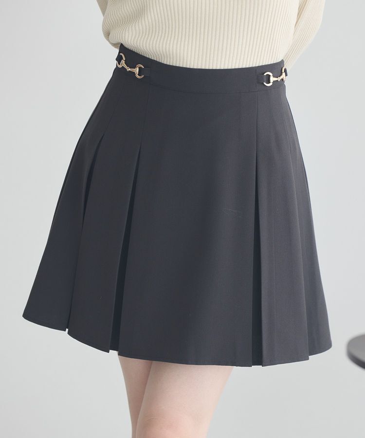 earth music&ecology「ビット付きミニスカート」|スカート|