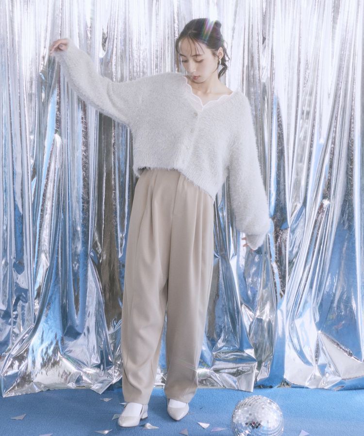 earth music&ecology「あったかフェミニンインナー(2wayネック)」|Tシャツ・カットソー|