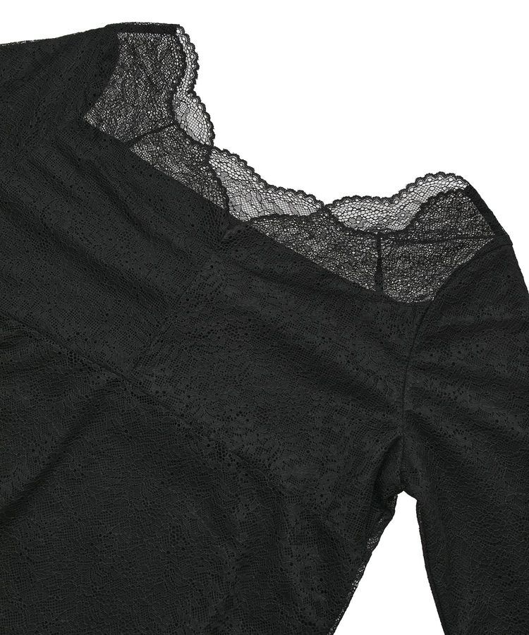 earth music&ecology「あったかフェミニンインナー(2wayネック)」|Tシャツ・カットソー|