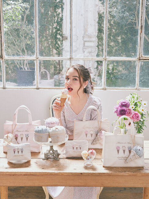 Maison de FLEUR「アイスカップポーチ」|ポーチ|