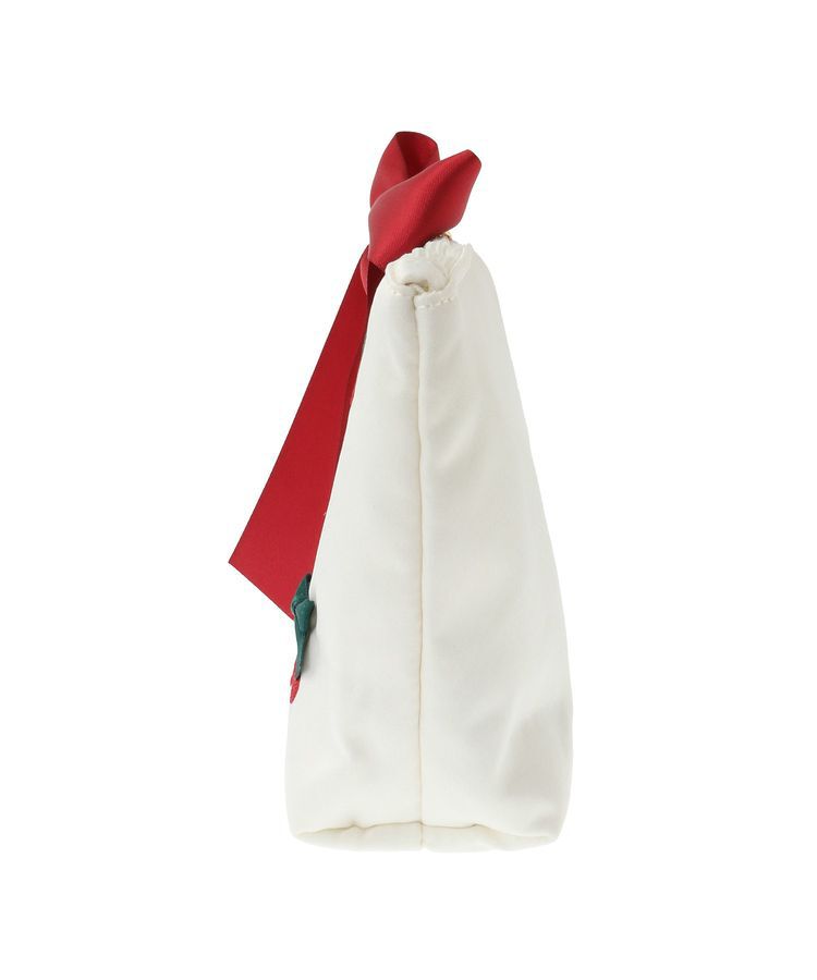 Maison de FLEUR「チェリー刺繍ポーチ」|ポーチ|