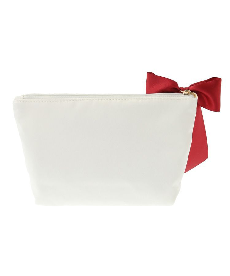 Maison de FLEUR「チェリー刺繍ポーチ」|ポーチ|