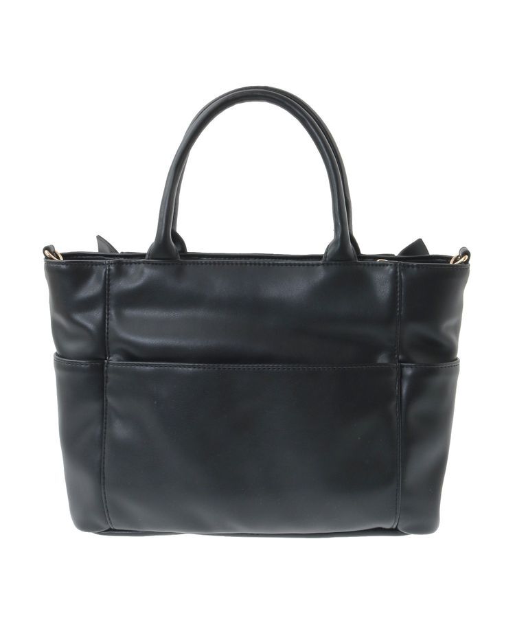 Maison de FLEUR「チャーム付きリボンキルティング2Wayトート」|トートバッグ|