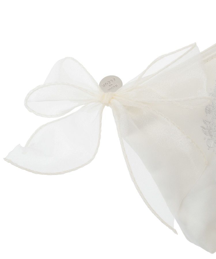 Maison de FLEUR「シーシェルプリントポーチ」|ポーチ|