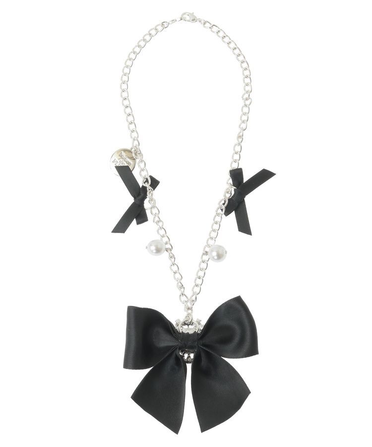 Maison de FLEUR「ビジューリボンパールバッグチャーム」|その他|