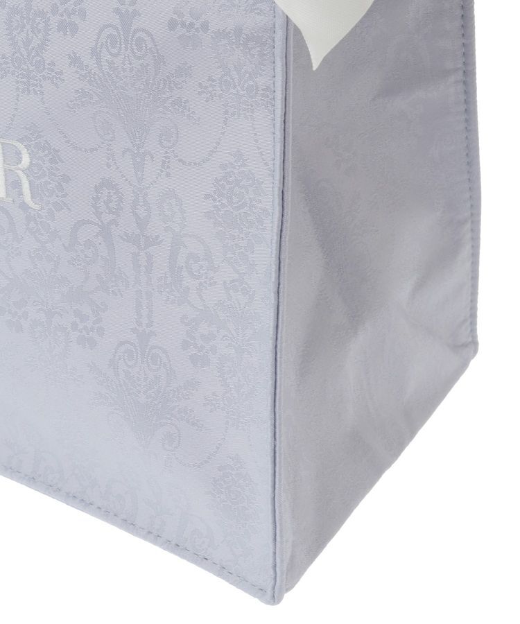 Maison de FLEUR「ジャカードリボンフリルスクエアトートMバッグ」|トートバッグ|