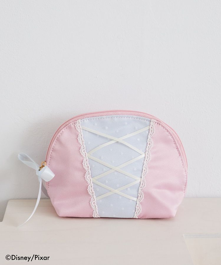 Maison de FLEUR「ボー・ピープ/ラウンドポーチ」|ポーチ|ピンク