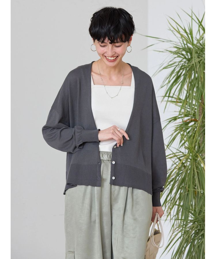 AMERICAN HOLIC「UVカットショートニットカーディガン」|カーディガン|