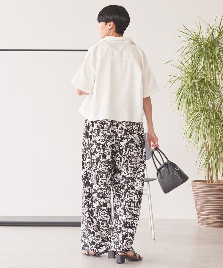 AMERICAN HOLIC「Wポケットデニムショートシャツ」|シャツ・ブラウス|