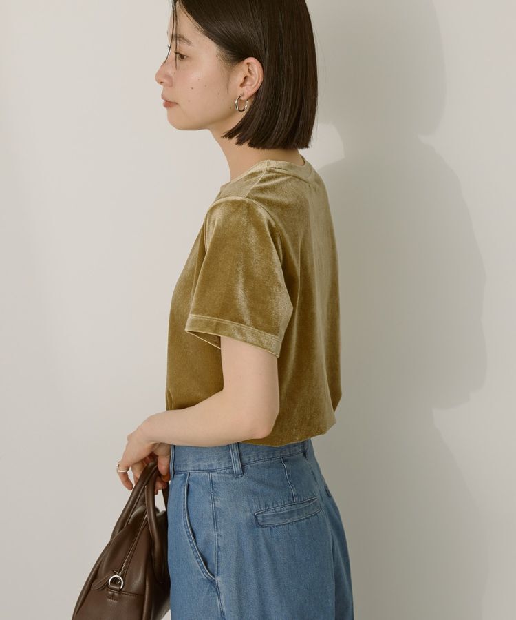 AMERICAN HOLIC「ベロアTシャツ」|Tシャツ・カットソー|