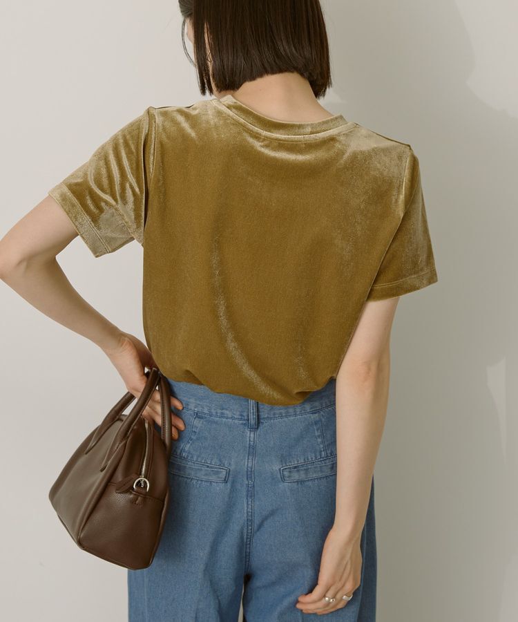 AMERICAN HOLIC「ベロアTシャツ」|Tシャツ・カットソー|