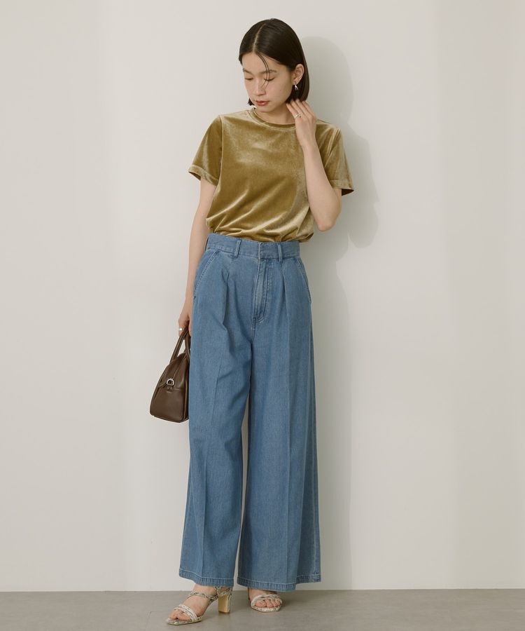 AMERICAN HOLIC「ベロアTシャツ」|Tシャツ・カットソー|