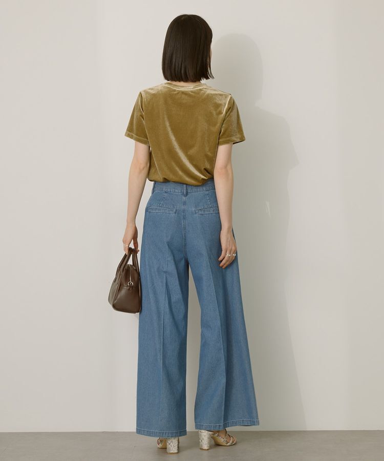 AMERICAN HOLIC「ベロアTシャツ」|Tシャツ・カットソー|