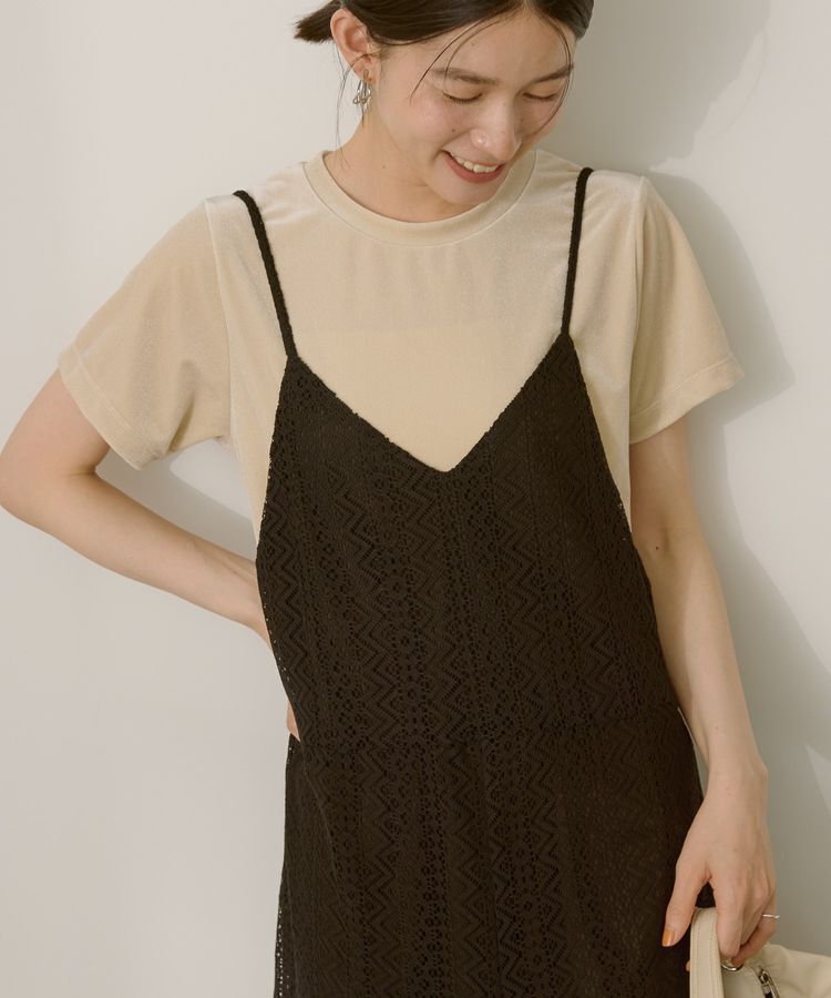 AMERICAN HOLIC「ベロアTシャツ」|Tシャツ・カットソー|