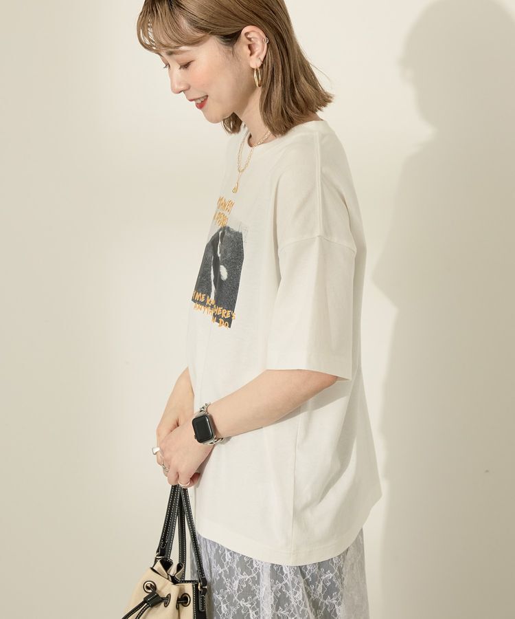 AMERICAN HOLIC「DogフォトプリントTシャツ」|Tシャツ・カットソー|